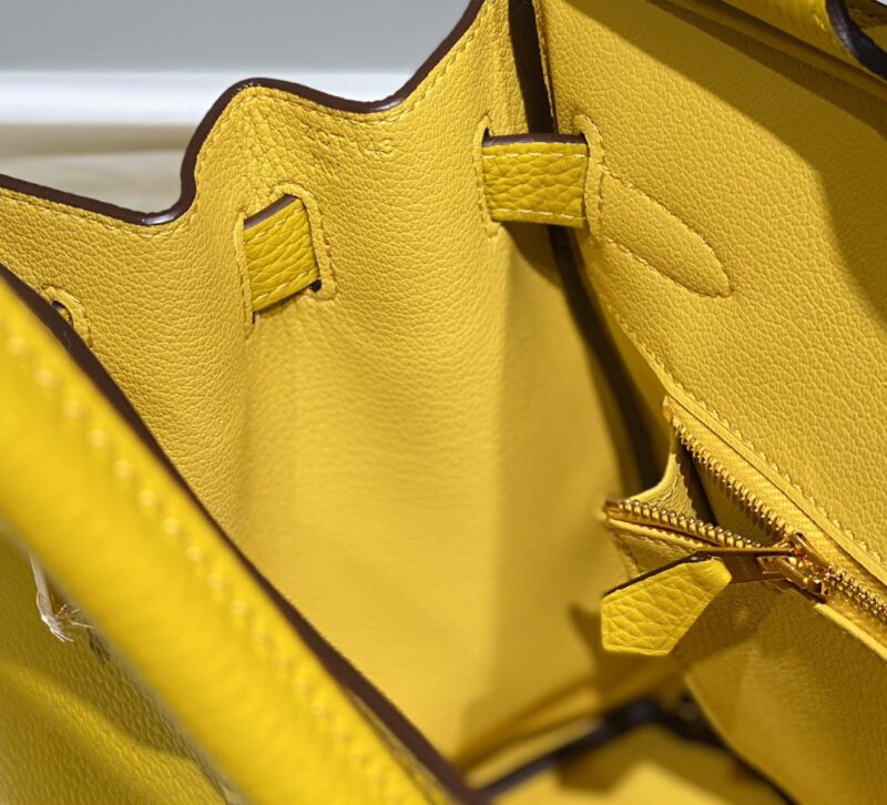 Replica Hermes Top Quality Replica Bag ShopAmber Yellow - authentic-look luxury purse replica