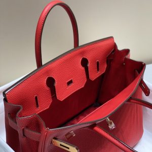 Replica Hermes Top Quality Replica Bag ShopHot Red - high-accuracy replica luxury purse