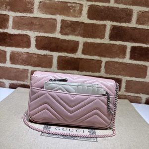 Replica Gucci Matelassé Mini Pink - ultra-realistic fake designer tote