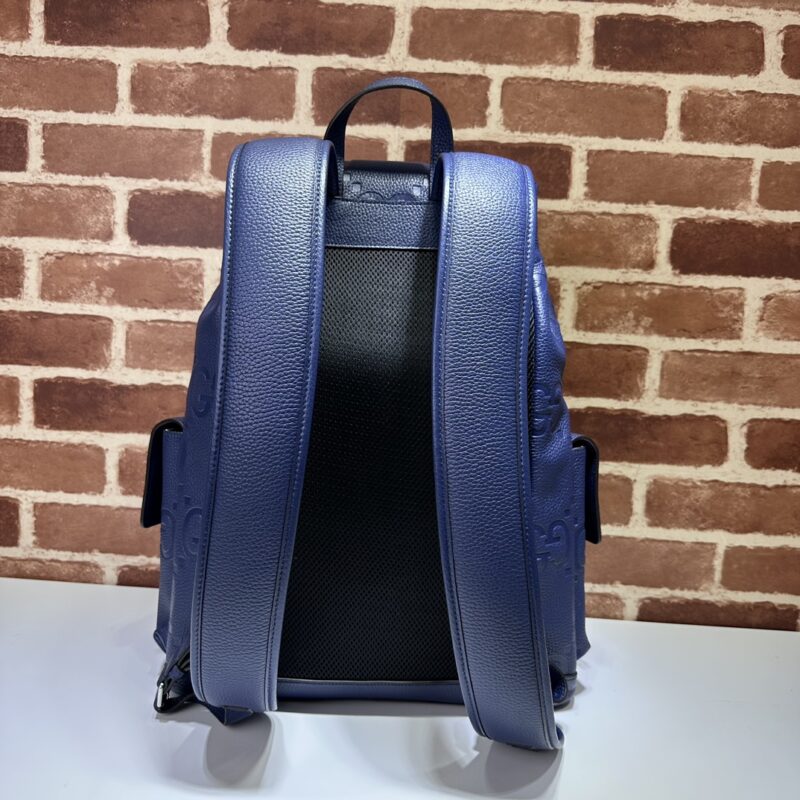 Replica Gucci Medium Backpack Full Blue - realistic designer-inspired fake bag