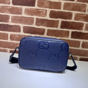 Replica Gucci Double G Full Blue - near-authentic luxury replica handbag
