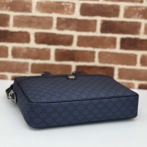 Replica Gucci Crossbody Briefcase Blue - high-quality designer bag clone