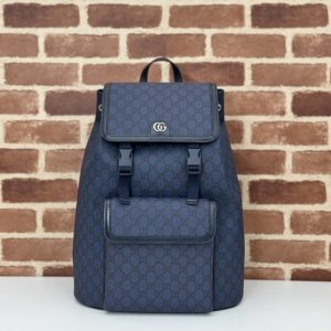 Replica Gucci Large Ophidia Backpack Blue - top-rated replica designer bag