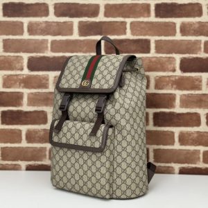 Replica Gucci Large Ophidia Backpack Beige - elite superclone designer purse