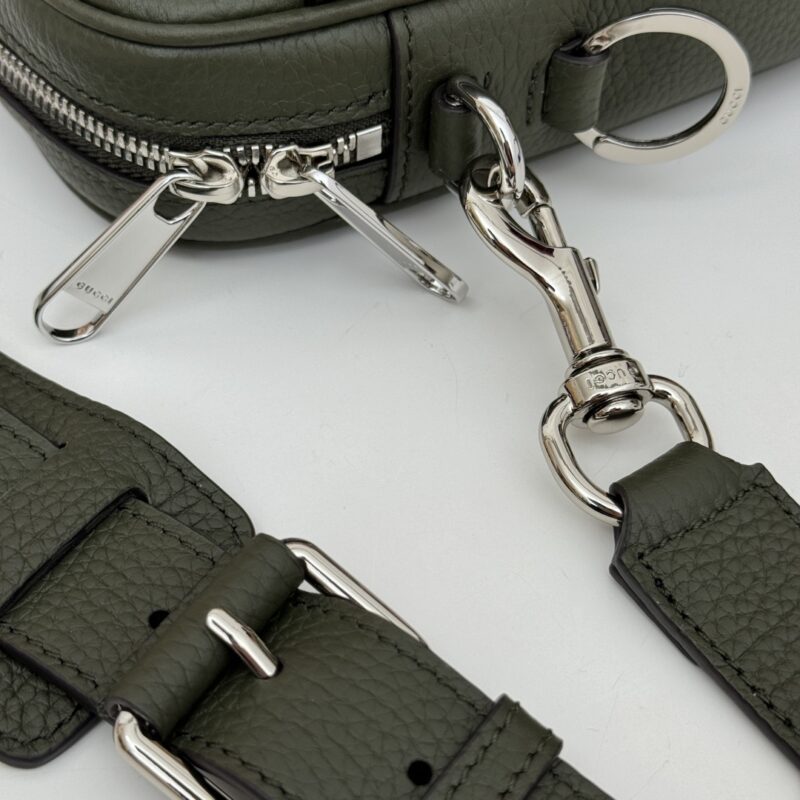 Replica Gucci Jumbo GG Crossbody Green - high-accuracy replica luxury purse