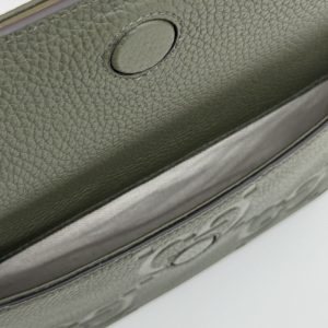 Replica Gucci Jumbo GG Crossbody Green - near-authentic luxury replica handbag