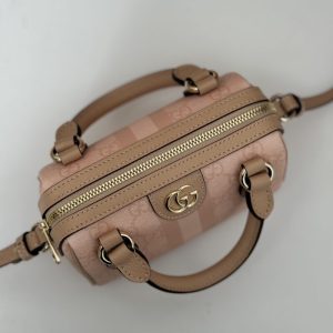 Replica Gucci GG Ophidia Boston Pink - top-tier luxury replica shoulder bag