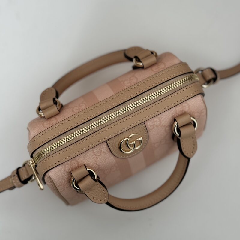 Replica Gucci GG Ophidia Boston Pink - top-tier luxury replica shoulder bag