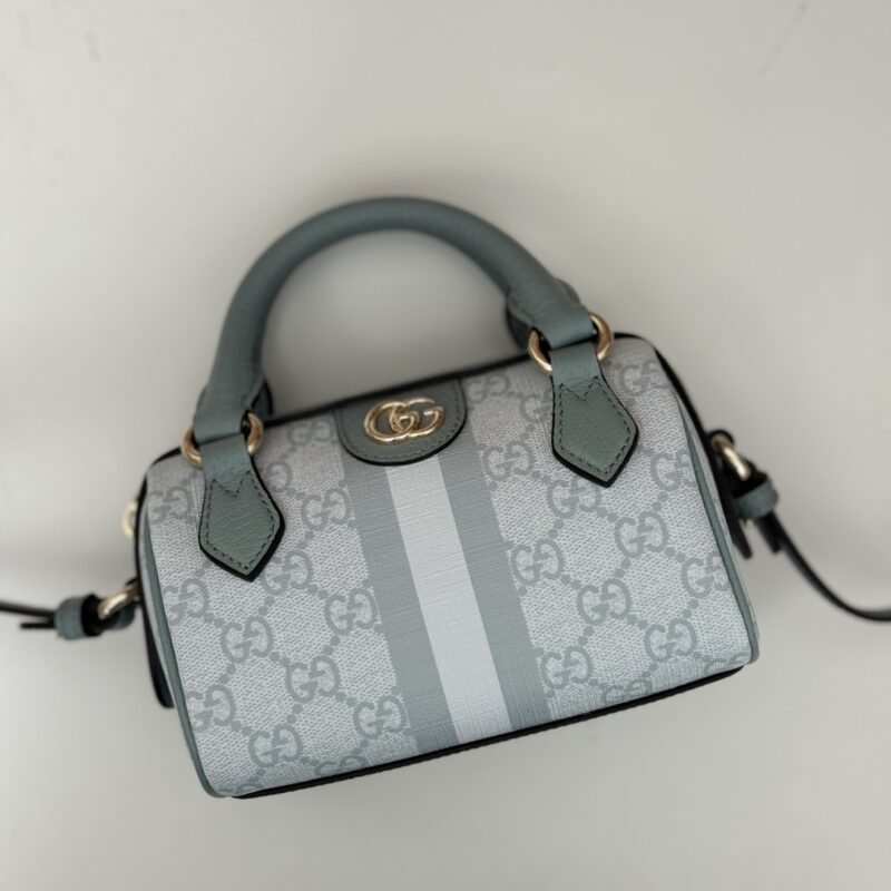 Replica Gucci GG Ophidia Boston Blue - near-authentic luxury replica handbag