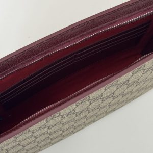 Replica Gucci GG Canvas Pouch Beige - best quality luxury bag dupe