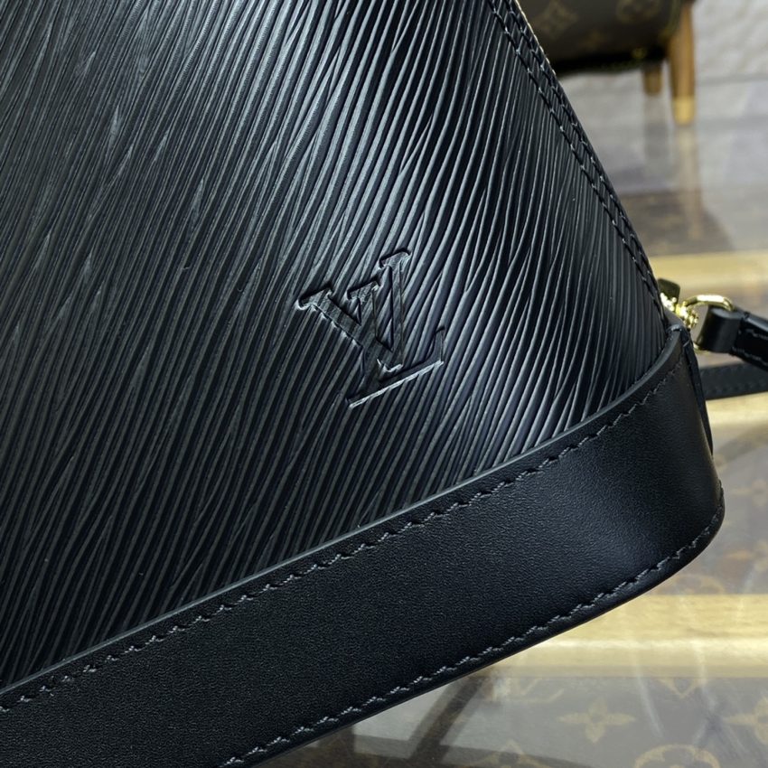 Replica Louis Vuitton Alma Backpack Black - realistic designer-inspired fake bag