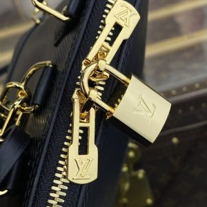 Replica Louis Vuitton Alma Backpack Black - best quality luxury bag dupe
