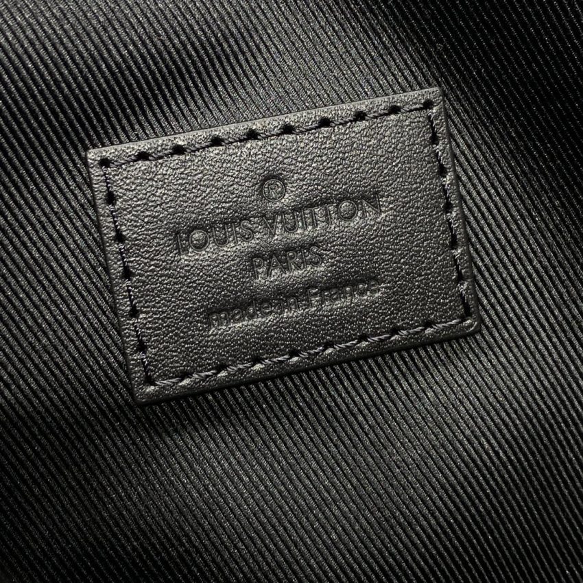 Replica Louis Vuitton Steamer Wearable Wallet Black Canvas - best quality luxury bag dupe