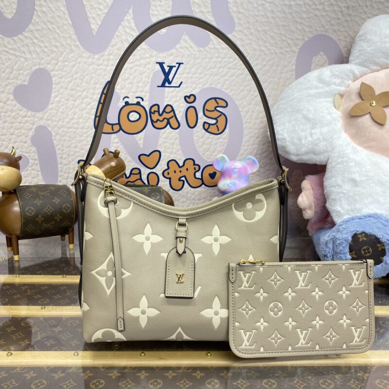 Replica Louis Vuitton Carry All Beige - 1:1 designer replica handbag