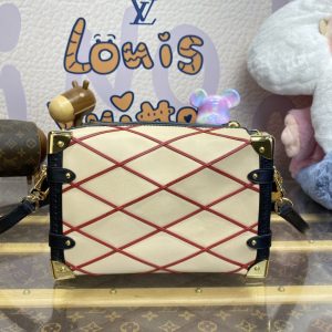Replica Louis Vuitton Side Trunk Beige - high-quality designer bag clone