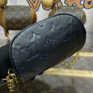 Replica Louis Vuitton Bumbag Mini Full Black - high-quality designer bag clone