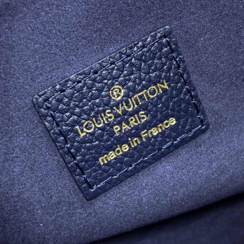 Replica Louis Vuitton Félicie Pochette Dark Blue - top-rated replica designer bag