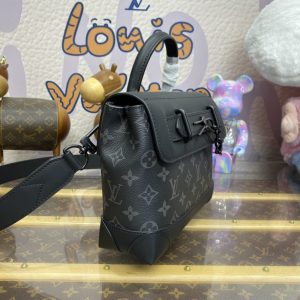 Replica Louis Vuitton Steamer Black - high-end fake designer purse