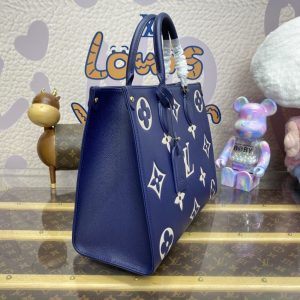 Replica LV OnTheGo Dark Blue - premium-grade designer purse dupe