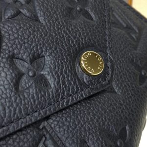 Replica Louis Vuitton Victorine Wallet Black - high-quality designer bag clone