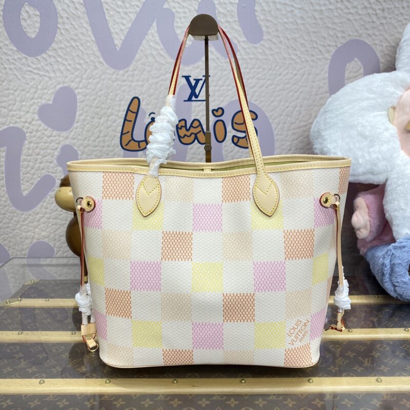 Replica Louis Vuitton Neverfull MM Multi Grid - elite superclone designer purse