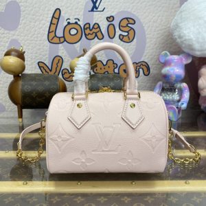 Replica Louis Vuitton Speedy Bandouliere 20 Pink - near-authentic luxury replica handbag