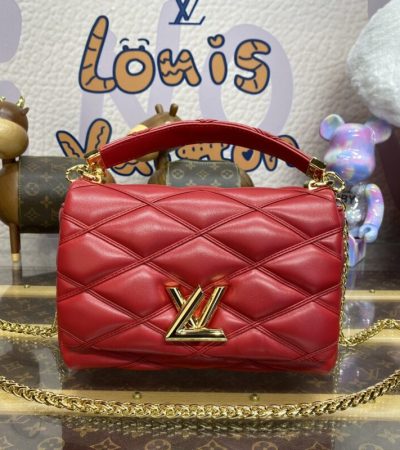Replica Louis Vuitton Go-14 Red - top-rated replica designer bag