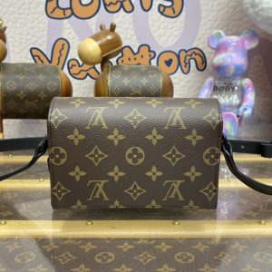 Replica Louis Vuitton Steamer Wearable Wallet Brown - authentic-look luxury purse replica