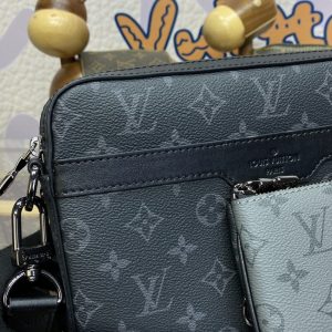 Replica Louis Vuitton Trio Messenger Grey - elite superclone designer purse