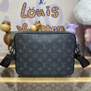 Replica Louis Vuitton Trio Messenger Grey - near-authentic luxury replica handbag