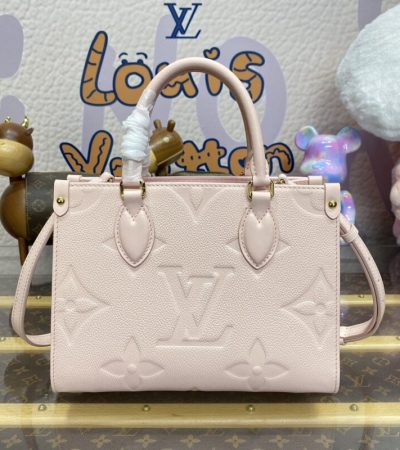 Replica LV OnTheGo PM Pink - realistic designer-inspired fake bag