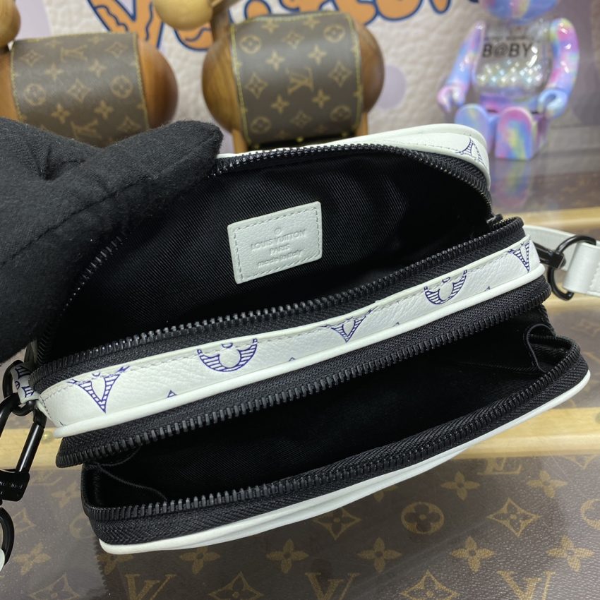 Replica Louis Vuitton Alpha Messenger White Canvas - ultra-realistic fake designer tote