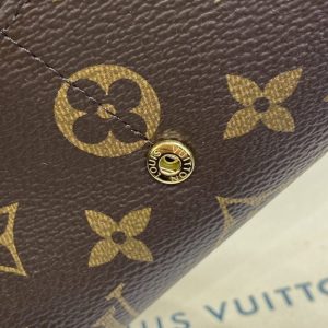 Replica Louis Vuitton Sarah Wallet Brown - elite superclone designer purse