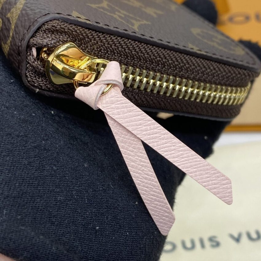 Replica Louis Vuitton Clemence Wallet Brown - 1:1 designer replica handbag