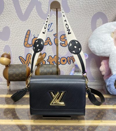 Replica Louis Vuitton Twist Black - near-authentic luxury replica handbag