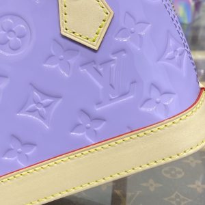 Replica Louis Vuitton Alma Nano Purple - premium 1:1 fake handbag model