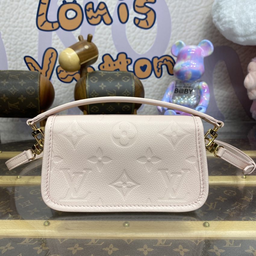Replica Louis Vuitton Nano Diane Pink - premium 1:1 fake handbag model