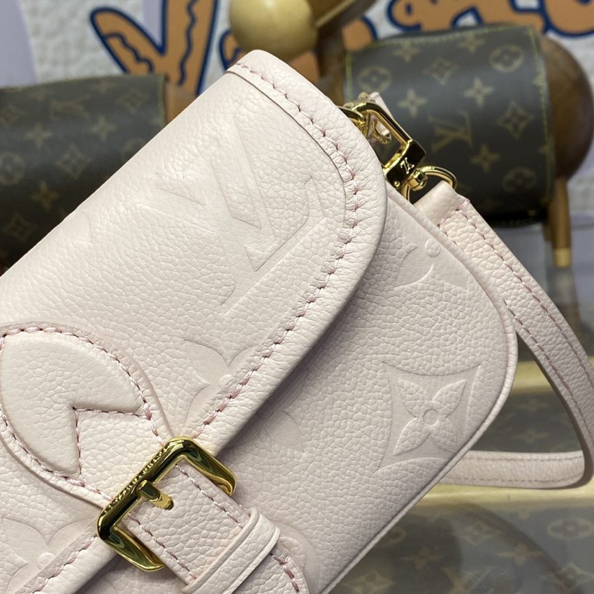 Replica Louis Vuitton Nano Diane Pink - top-rated replica designer bag