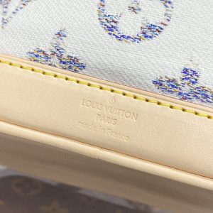Replica Louis Vuitton Nano Noe White - premium 1:1 fake handbag model