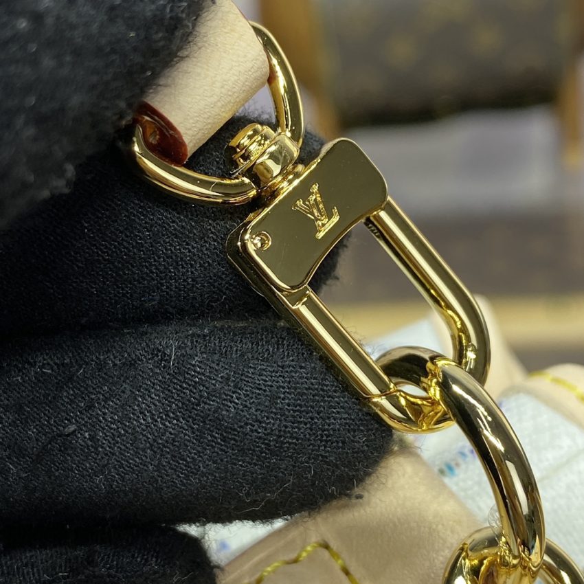 Replica Louis Vuitton Nano Noe White - near-authentic luxury replica handbag