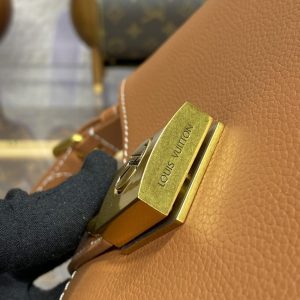 Replica Louis Vuitton Low Key Shoulder Brown - high-end fake designer purse