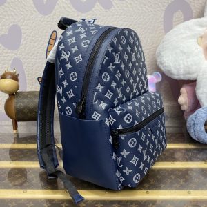 Replica Louis Vuitton Discovery Backpack Blue - high-accuracy replica luxury purse