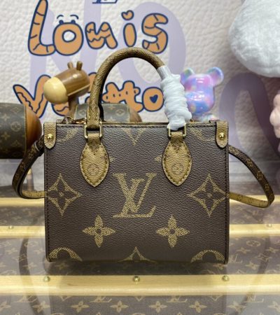 Replica LV OnTheGo BB Brown - elite superclone designer purse