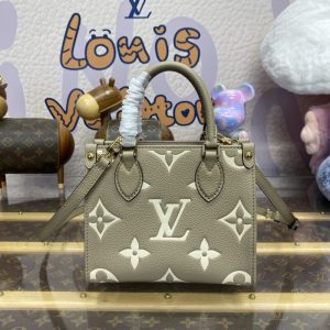 Replica Louis Vuitton OnTheGo BB Beige - high-accuracy replica luxury purse