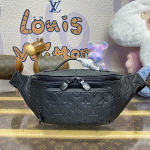 Replica Louis Vuitton Rush Bumbag Black - premium 1:1 fake handbag model
