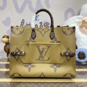 Replica LV OnTheGo Large Brown - high-end fake designer purse