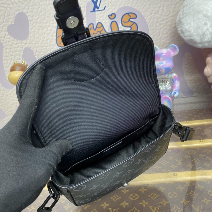 Replica Louis Vuitton Messenger Black - near-authentic luxury replica handbag