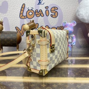 Replica Louis Vuitton Side Trunk Beige Square - 1:1 designer replica handbag