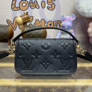 Replica Louis Vuitton Nano Diane Black - elite superclone designer purse
