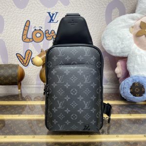 Replica Louis Vuitton Avenue Slingbag Black - best quality luxury bag dupe